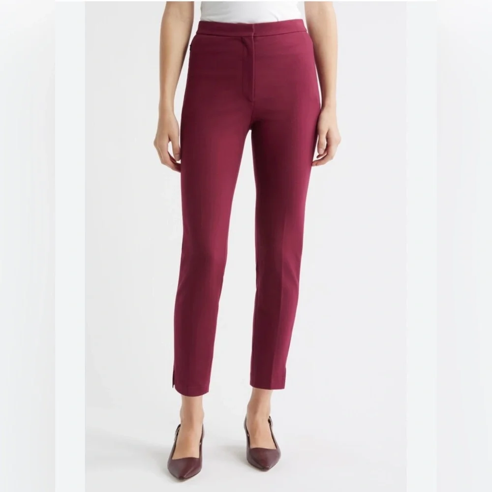 Michael Kors women’s size‎ 8 front button stretch ankle pants with pockets